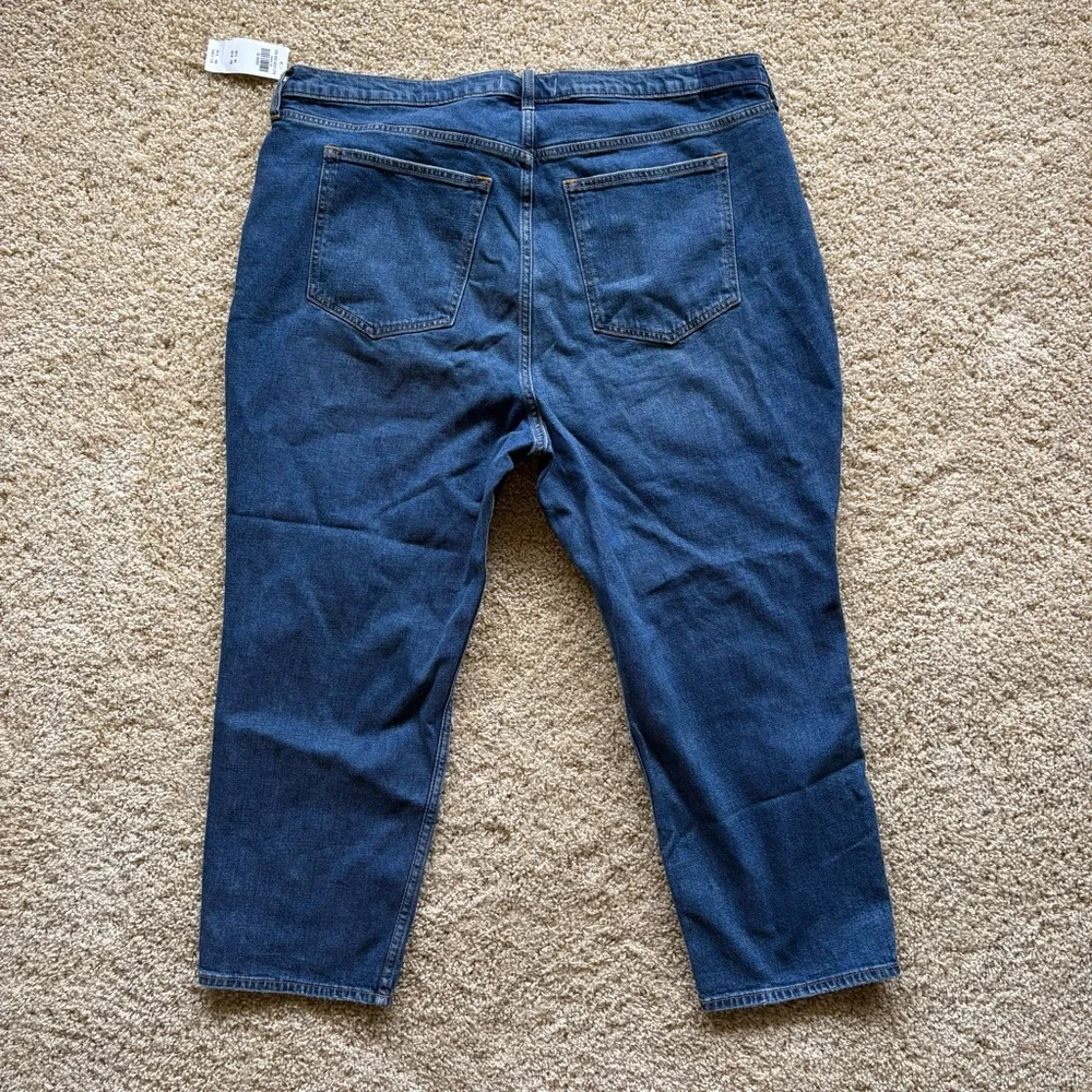 Abercrombie & Fitch The Ankle Straight Ultra High Rise Jeans 36/22S Curve Love‎
